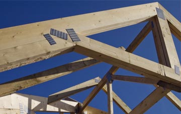 Old Knebworth roof trusses for new builds and additions