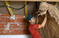 Old Knebworth tapered roof insulation